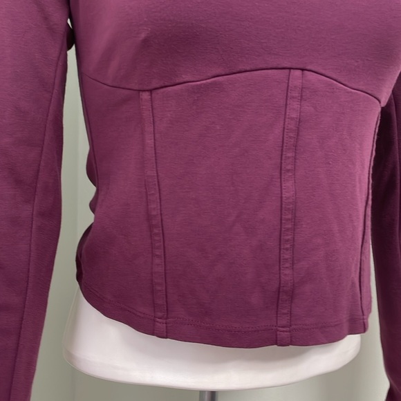 ANTHROPOLOGIE Maeve ponte corset top small - Picture 7 of 10